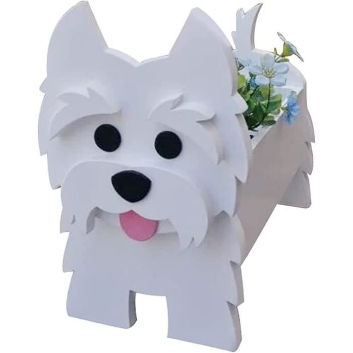 WoGuangis Lanternes En Forme De Chien Bichon Frisé - Décoration De