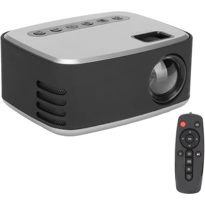 Projecteur Vidéo 1920X1080P Portable, Mini Projecteur Hd De Cinéma Maison Avec Lumière Led Pour