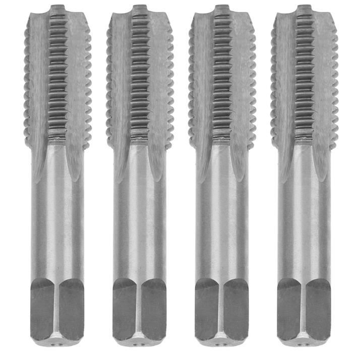 Jeu De 5 Tarauds à Goujure Droite M3 M4 M5 M6 M8 - Acier HSS Revêtement Titane - Outils De Taraudage Précis
