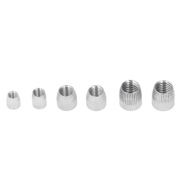 Kit Riveteuse à Écrou 86 Pièces Avec Pistolet Et 5 Mandrins M3 M4 M5 M6 M8 Insert Filete Nutsert 91813556