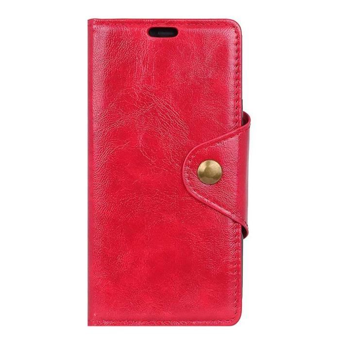 Coque Portefeuille Pour Wiko Sunny 2 - Housse Protection Avec Poche Carte - Neuf