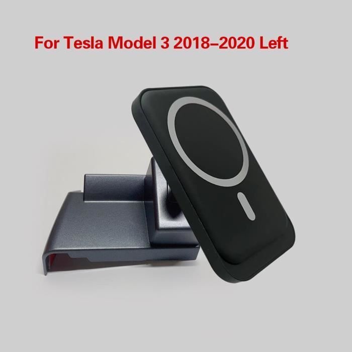 Support telephone,Model 3 18-2020 left--Magsafe Support De Voiture pour  Tesla Modèle 3 Y X S 2018 2021 2022 Sans Fil Support De Char - Cdiscount  Téléphonie