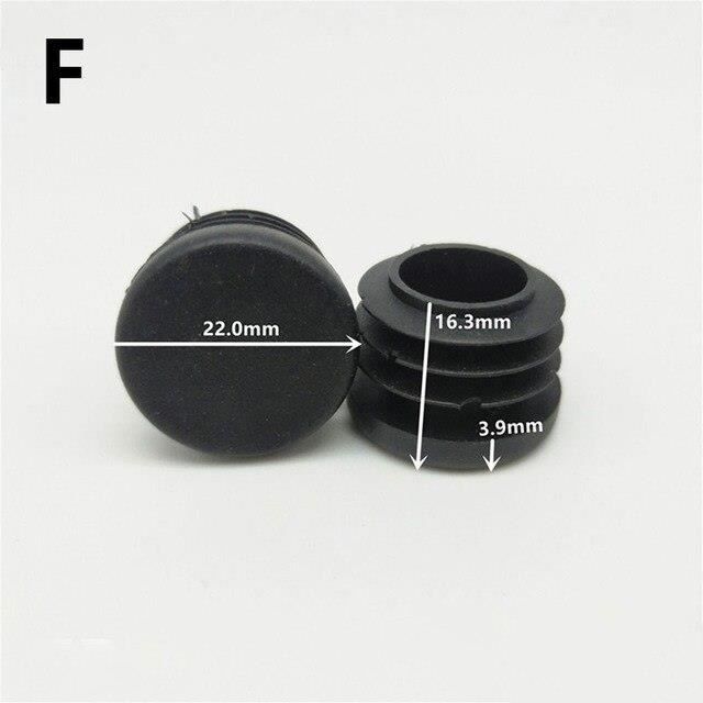 15 Pieds De Table En Plastique - Diamètre 16 Mm - Pour Tubes Ronds - Marque Uxcell (Neuf)