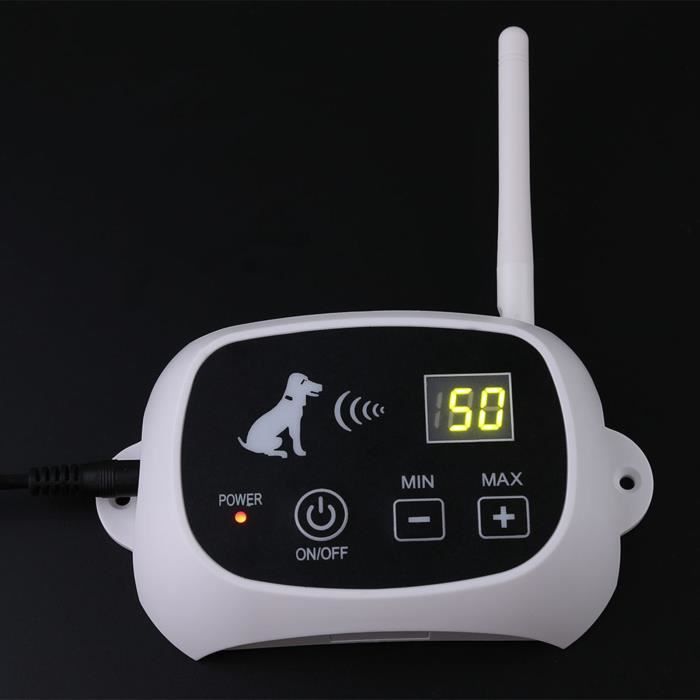 Meilleurs prix pour ZERONE Électrique Clôture Anti-fugue sans Fil Système Émetteur Collier Etanche Pour Chien M0B776 YH004