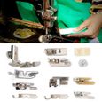 Ensemble de pied-de-biche universel Vintage Kit de machine à coudre ménage bricolage accessoires de couture -PAS-1
