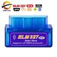 ELM327 Super mini outil de Diagnostic de voiture, lecteur de Code OBD2, Bluetooth V1.5, wifi, Android, V2.1,  V2.1 USB-1