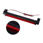Qiilu Feu Stop Haute Montée 32 LED Rouge 12V | Troisième Feu Arrière Universel Voiture