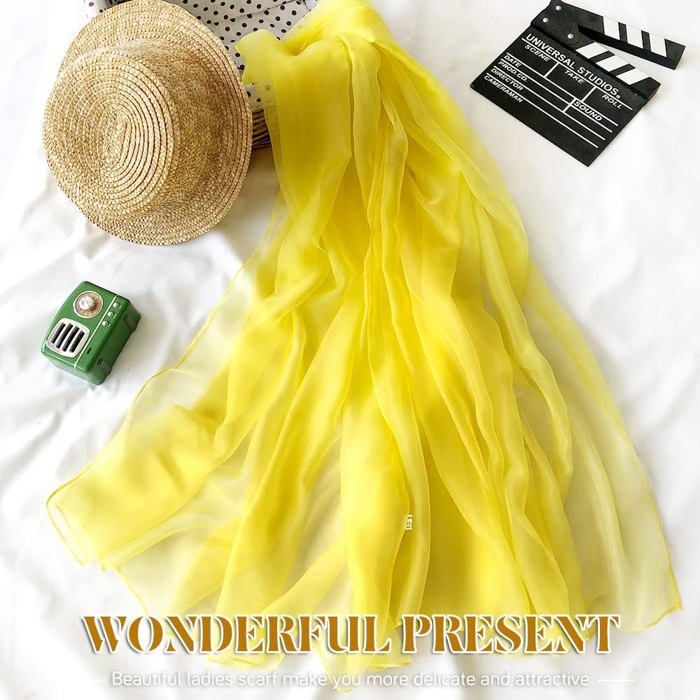 Andibro Grand Foulard Carré En Satin De 88,9 Cm, Foulard De Tête