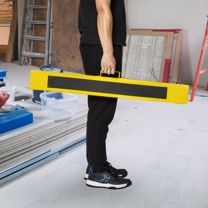 XPOtool 2x Tréteau pliable Chevalet en acier Lot de 2 Supports pliants, 250kg Capacité par paire