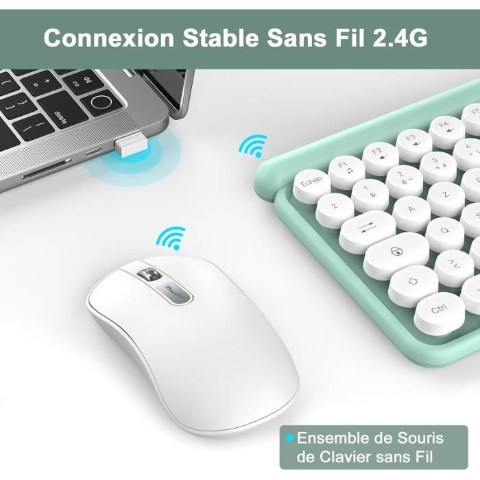 Clavier + souris sans fil WS790 main image 1