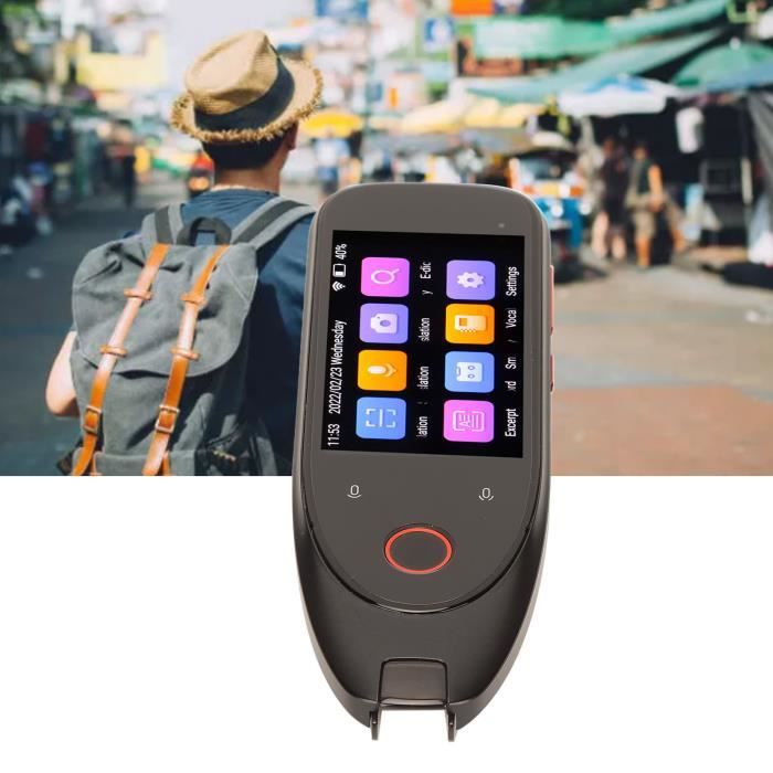 Stylo Traducteur Scanner 134 Langues - Stylo Lecture Pour Dyslexie, OCR Texte Et Voix - Numérisation Instantanée