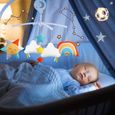 Cloche de lit bébé,Lit de bébé musique lit mobile cloche hochet jouets pour enfants éducation apprentissage bébé-2