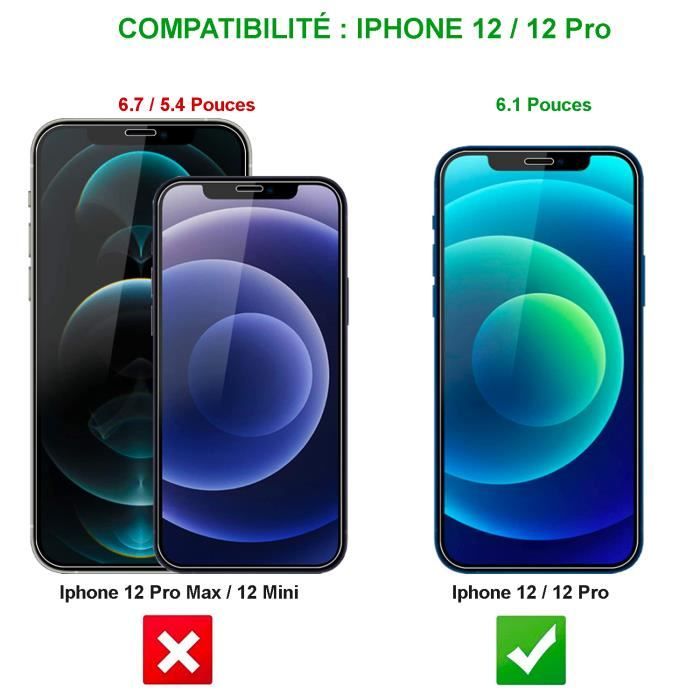 Verre trempé Fairplay IMPACT pour iPhone 12/12 Pro