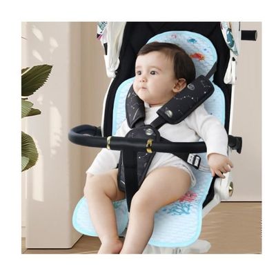 Coussinet De Refroidissement Siège Poussette Bébé - Tapis Soie Glacée 70x35cm Rafraîchissant Et Respirant