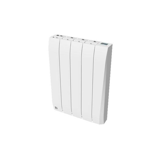 Radiateur Inertie Sèche BESTHERM TIKEI 2000W - Céramique, Programmable, Ecran LCD, Blanc, Horizontal