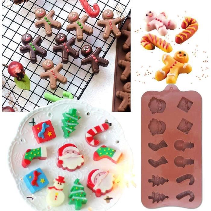 Achetez en gros Moules En Silicone De Noël Moules à Chocolat Et à Bonbons  De Petits Moules à Pâtisserie Pour Dessus De Gâteau Chine et Moule à  Chocolat Arbre De Noël à