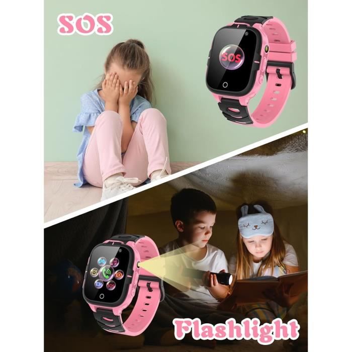 Smartwatch Bambini CllEYLISE Con 32 Giochi, Fotocamera E Monitoraggio Salute - Età 3-12 Anni, Senza SIM - Foto 5