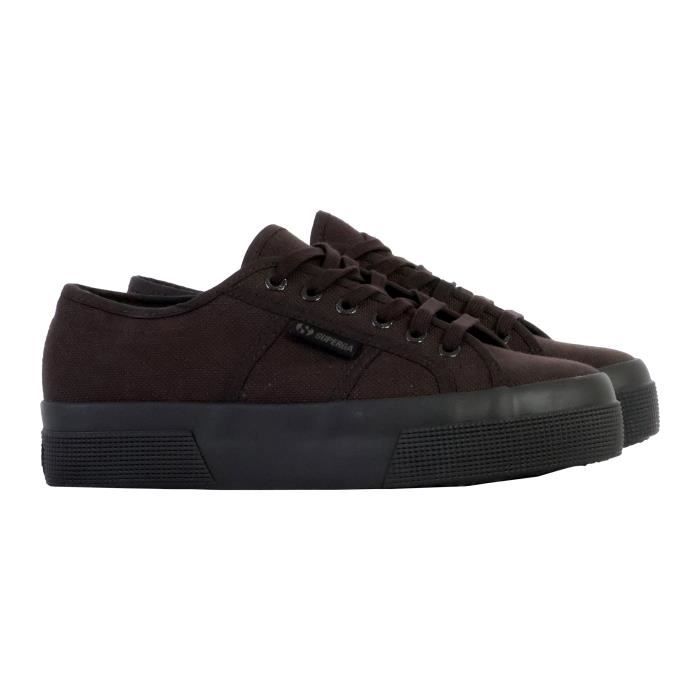 Baskets basses Superga Noir Noir Cdiscount Chaussures