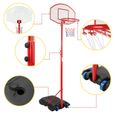 Infantastic® Panier de Basket - Extérieur/Intérieur, Réglable 148-200cm, Ballon&Pompe à l'Air - Panneau de Basket sur Pied, Enfant-3