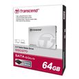 TRANSCEND SSD SSD370 - 64Go - 2.5" - TS64GSSD370S-3