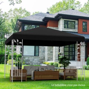 Toit De Rechange GRASEKAMP Pour Pavillon 3x4m - Terre Cuite Imperméable - Qualité Premium Depuis 1972