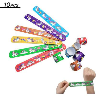 24 Bracelets Slap Colorés - Cadeaux D'Anniversaire Fun Pour Enfants