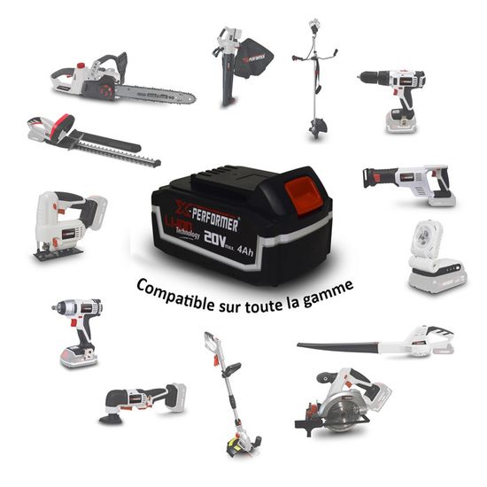 pack debroussailleuse 40v souffleur a batterie 20v brushless x performer bobine lame 2 batteries 4 ah chargeur cdiscount bricolage