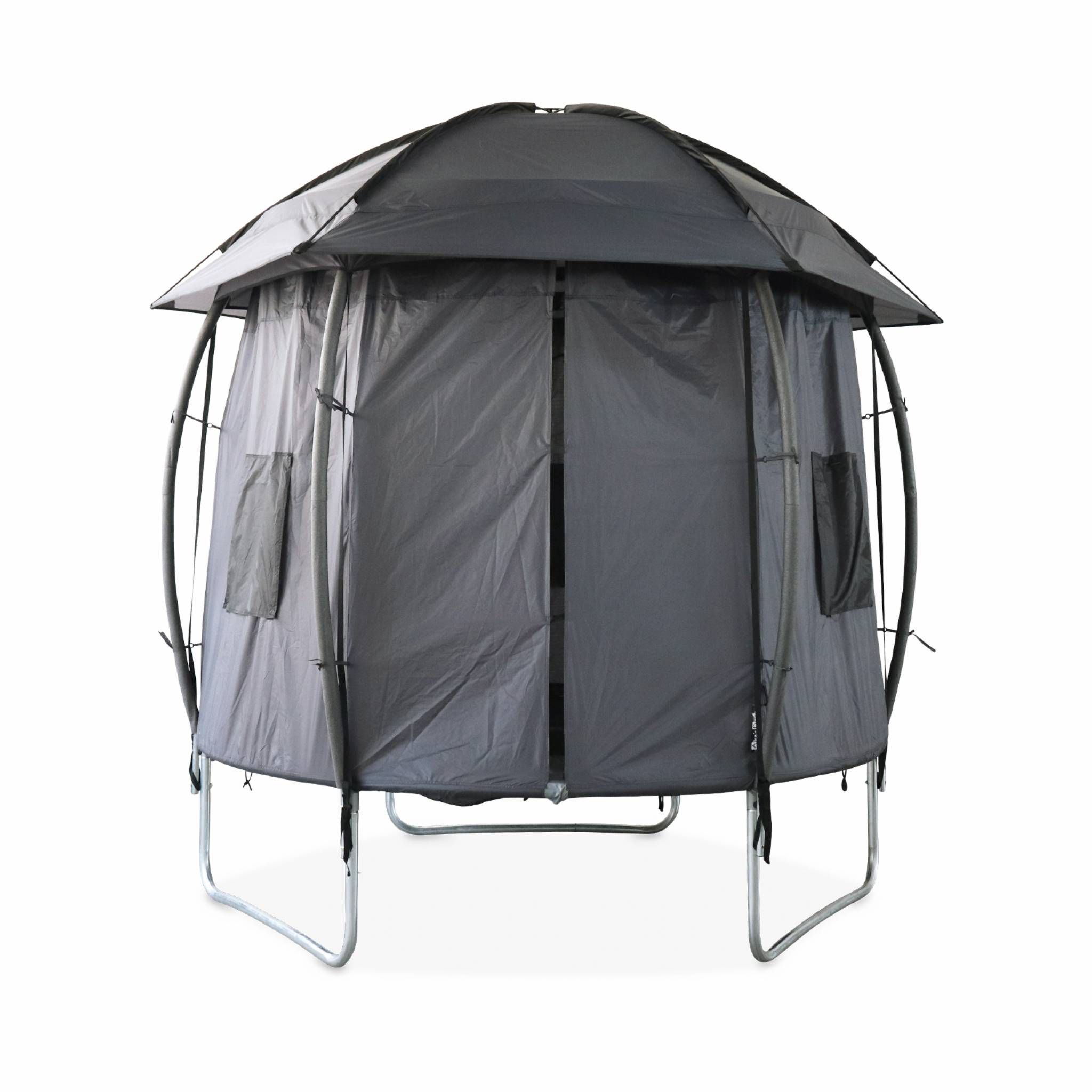 Auvent De Trampoline - Auvent De Protection Solaire - Tente Pliable