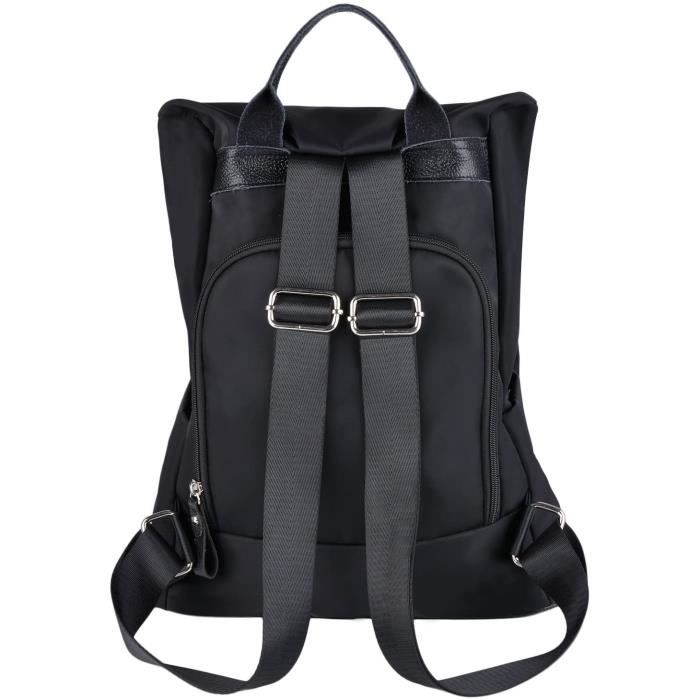Sac a Dos Femme COOFIT Antivol Nylon Impermeable Noir Cdiscount Bagagerie Maroquinerie