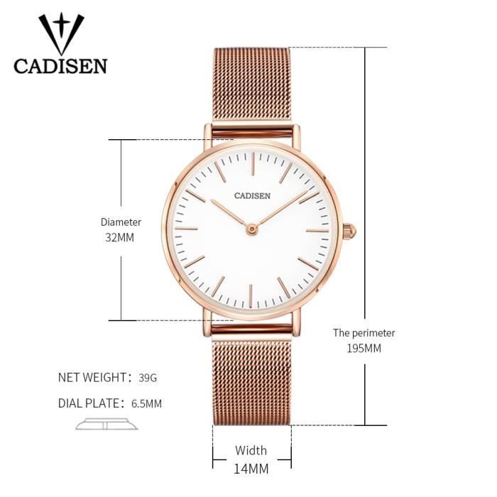 Montre femme hotsell tres fine
