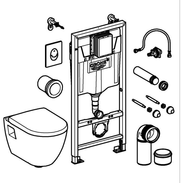 Installer un wc suspendu de luxe et haut de gamme