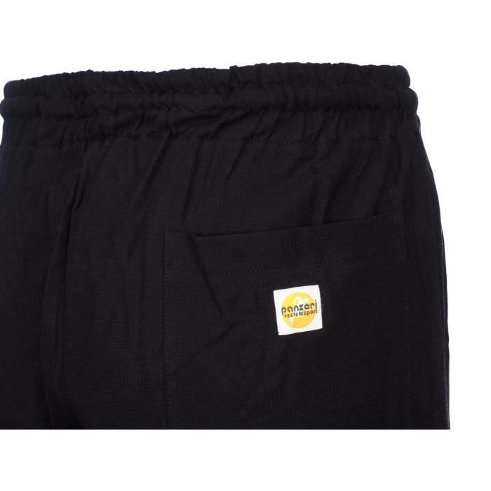 Pantalon de surv tement Uni Panzeri Homme Noir Multisport