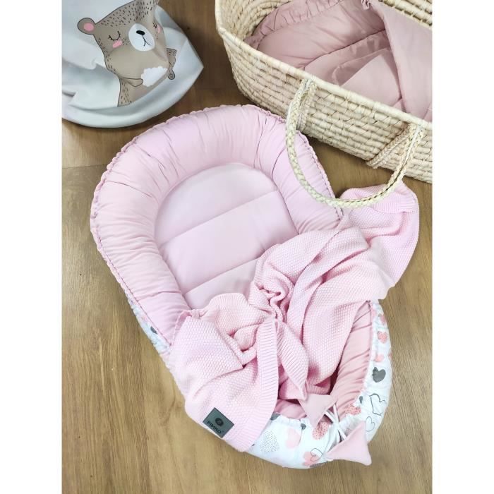 Réducteur de Lit PIMKO côtés bébé VELVET Cocon Baby Nest