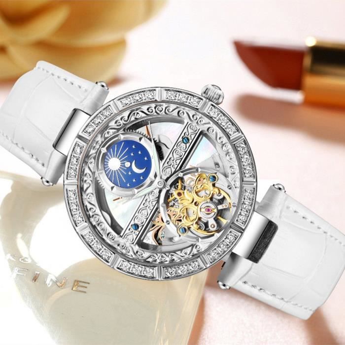 Montre mouvement shop automatique femme