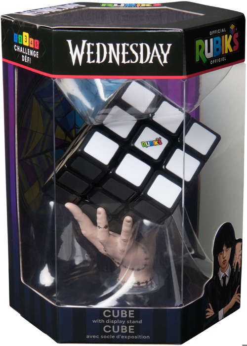 Rubik's Cube 3x3 Original – Casse-Tête Classique Avec Guide, Sans Autocollants, Dès 8 Ans
