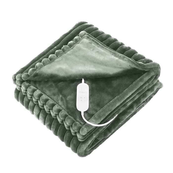 Couverture Chauffante électrique - 3 Niveaux De Chaleur, Taille 45x35 Cm, Alimentation USB | Pour Bureau, Maison, Camping
