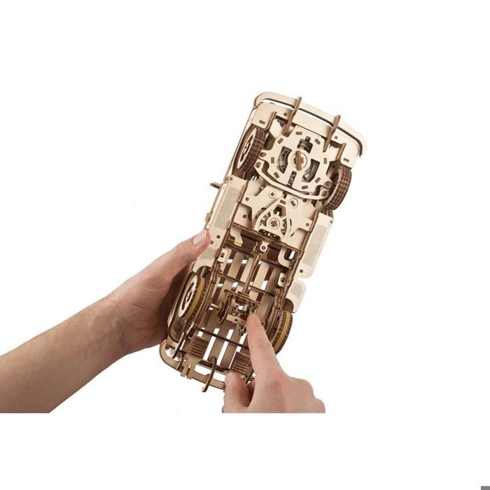 Kit Puzzle 3D En Bois – Camion Citerne à Assembler, Activité Parent-enfant, éducatif Et Créatif
