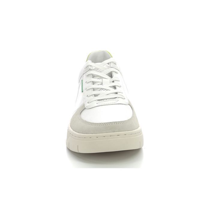 Kickers Kick Allow – Scarpe Da Ginnastica Unisex – Modello Basso, Colore Bianco Giallo Fluorescente, Taglia 44 EU