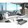 Canape angle convertible design