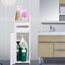 Lia Armoire De Toilette Meuble Etagere De Rangement A Persiennes