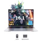 DALIFER PC portable-16.1",Intel Celeron N5105(4C/4T,Jusqu'à 2,9 GHz),16Go RAM DDR4 512Go SSD,Windows 11PRO,WiFi5,HDMI，Ordinateur Portable