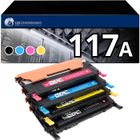 GENERINK Pack de 4 toners compatibles HP 117A Toner: 1 Noir W2070A , 1 Cyan W2071A , 1 Jaune W2072A , 1 Magenta W2073A Rendement de