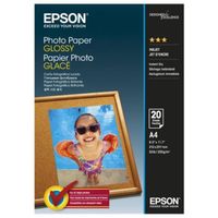 Papier photo brillant Epson - 200g/m2 - A4 - 20 feuilles