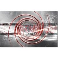Tableau Déco Abstrait Spirales - Abstrait  - 80x50 cm