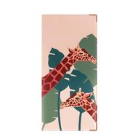 Protège livret de famille couleur motif girafe Color Pop - France – PVC vernis – 22 x 10,5 cm