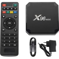 X96 Mini Android TV Box Android 7.1 TV Box Amlogic S905W Quad-Core 2 Go + 16 Go 4K HD WIFI Media Player AH373
