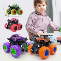 Jouets de voiture pour garçons de 3 à 5 ans – Monster Toys Truck voitures de cascade rotatives à 360° – Jouets de voiture pour  N°2