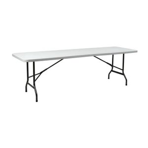 BANC D'EXTÉRIEUR Table de réception pliante - INNOV'AXE - Rectangulaire - Pieds rétractables - 240 cm