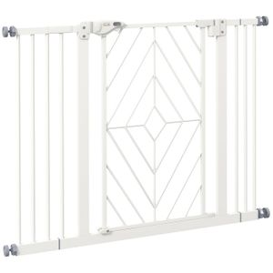Barrière De Sécurité Rétractable Pour Chiens/chats - Sans Perçage - Largeur Ajustable Jusqu'à 130 Cm - Pour Escaliers, Couloirs, Portes