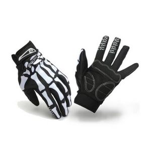 Gant squelette moto clearance
